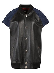 Giubbino in pelle Dsquared2