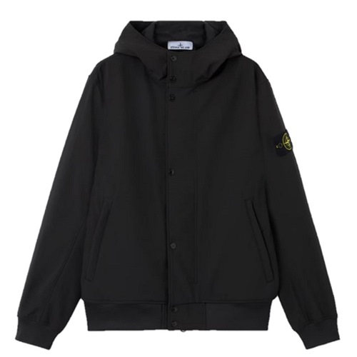 Stone Island 外套Light Soft Shell-R e-day Technology